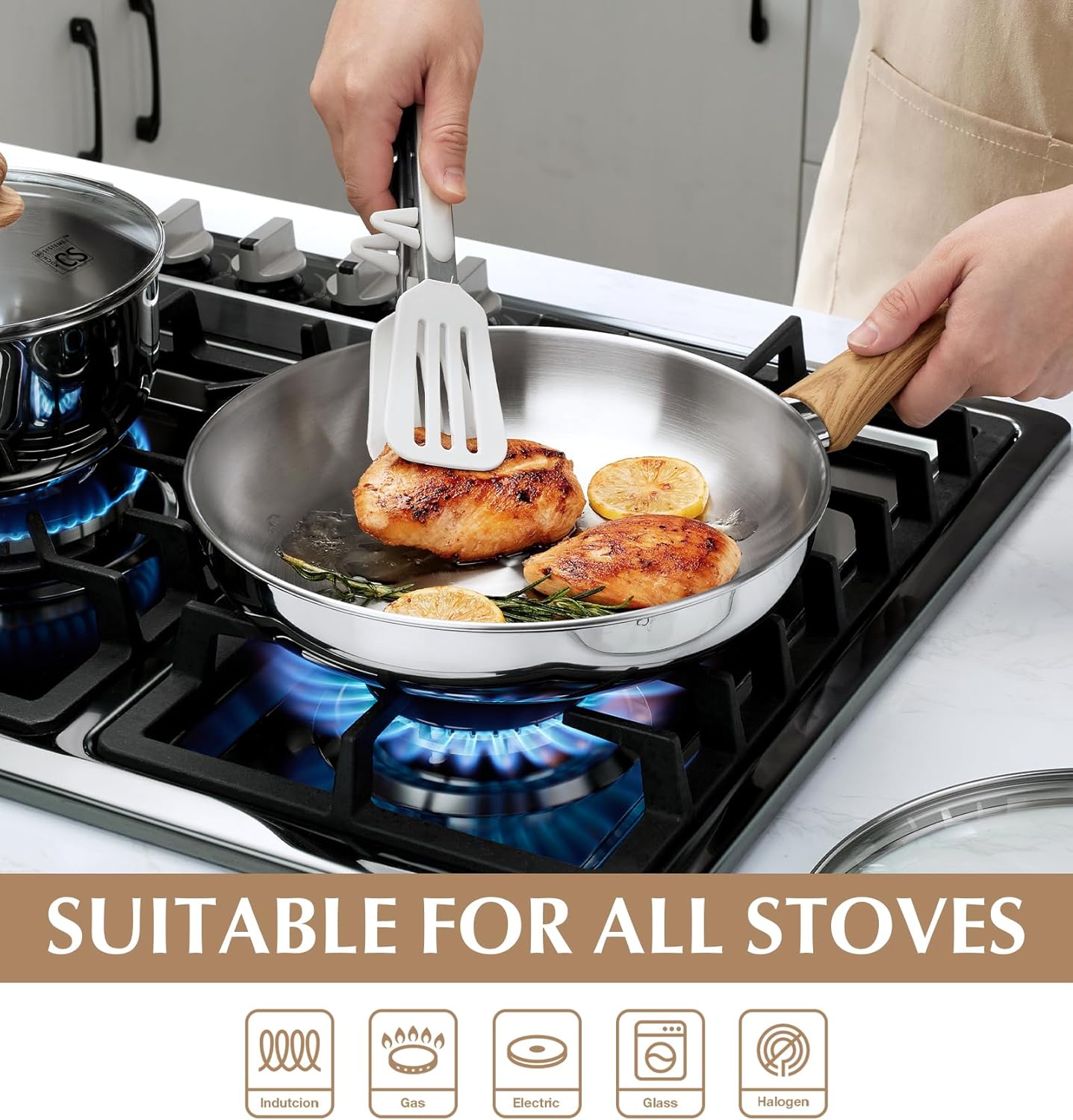 Fry Pan - in use