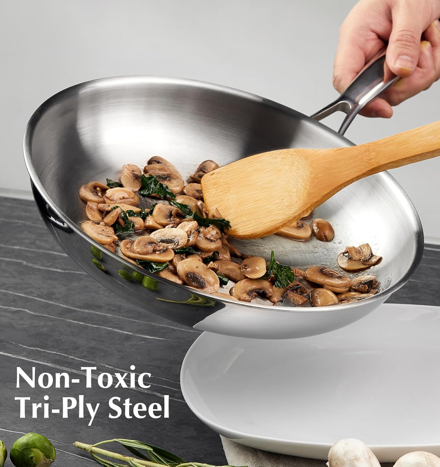 Fry Pan - in use