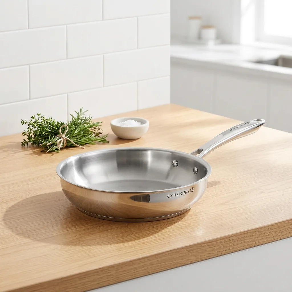 Artisan crafting a copper pan in workshop