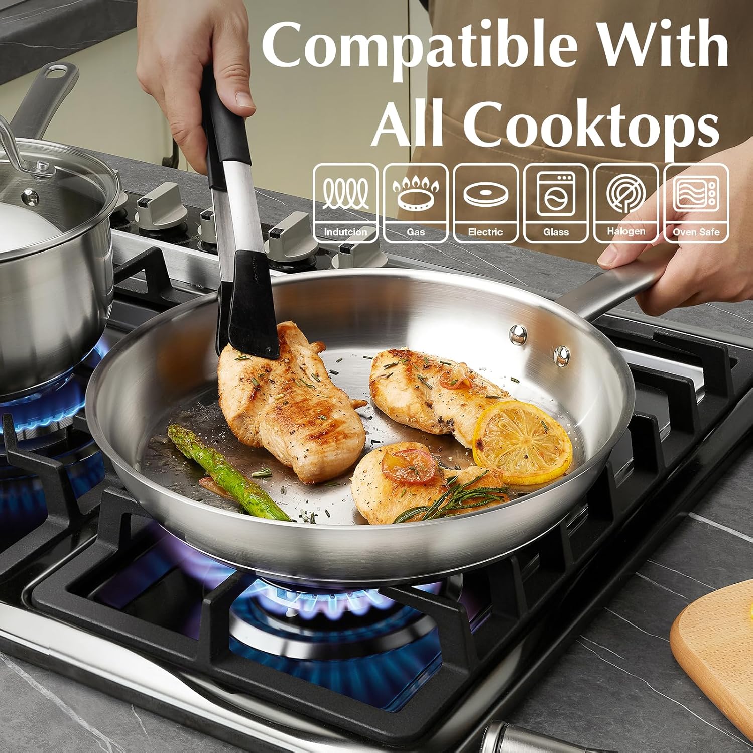 Fry Pan - in use